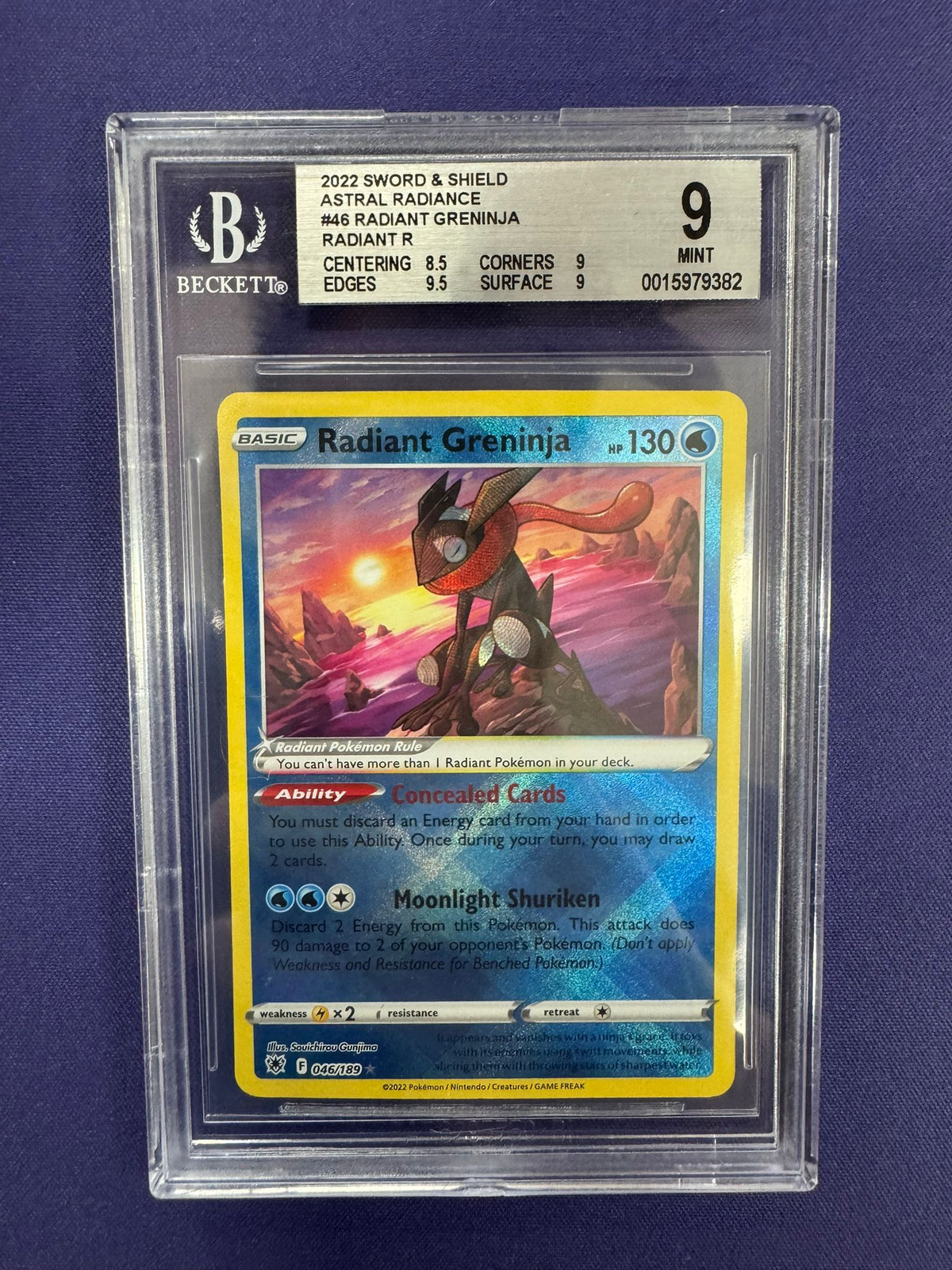[BGS 9] Radiant Greninja RADIANT R 046/189