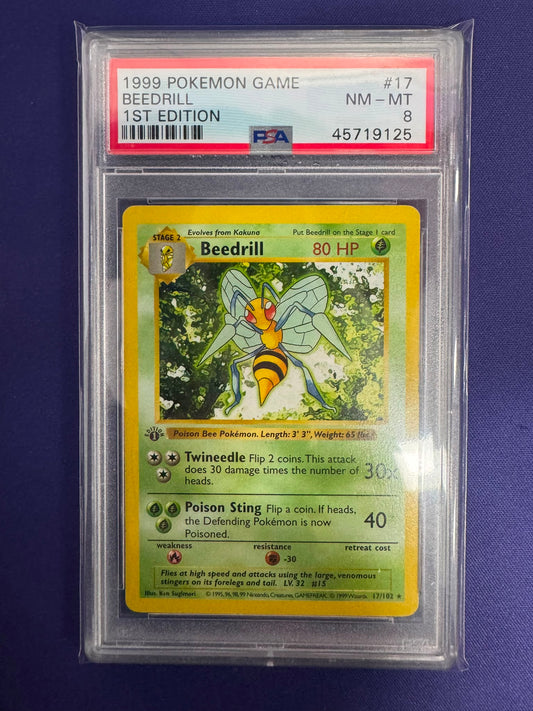 [PSA 8] #17 BEEDRILL 1ST EDITION #45719125