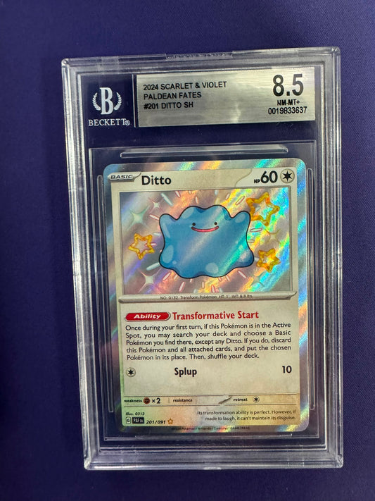 [BGS 8.5] #201/091 PALDEAN FATES DITTO #0019833637