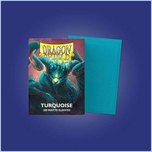 Dragon Shield: Sleeves – Matte – Turquoise
