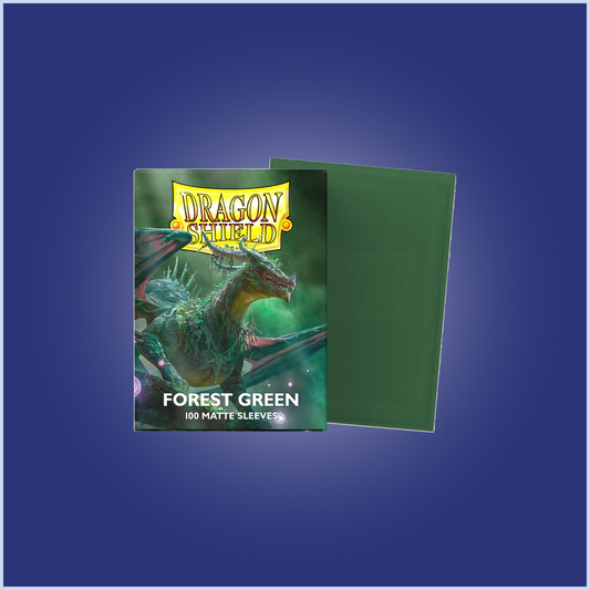 Dragon Shield: Sleeves – Matte – Forest Green