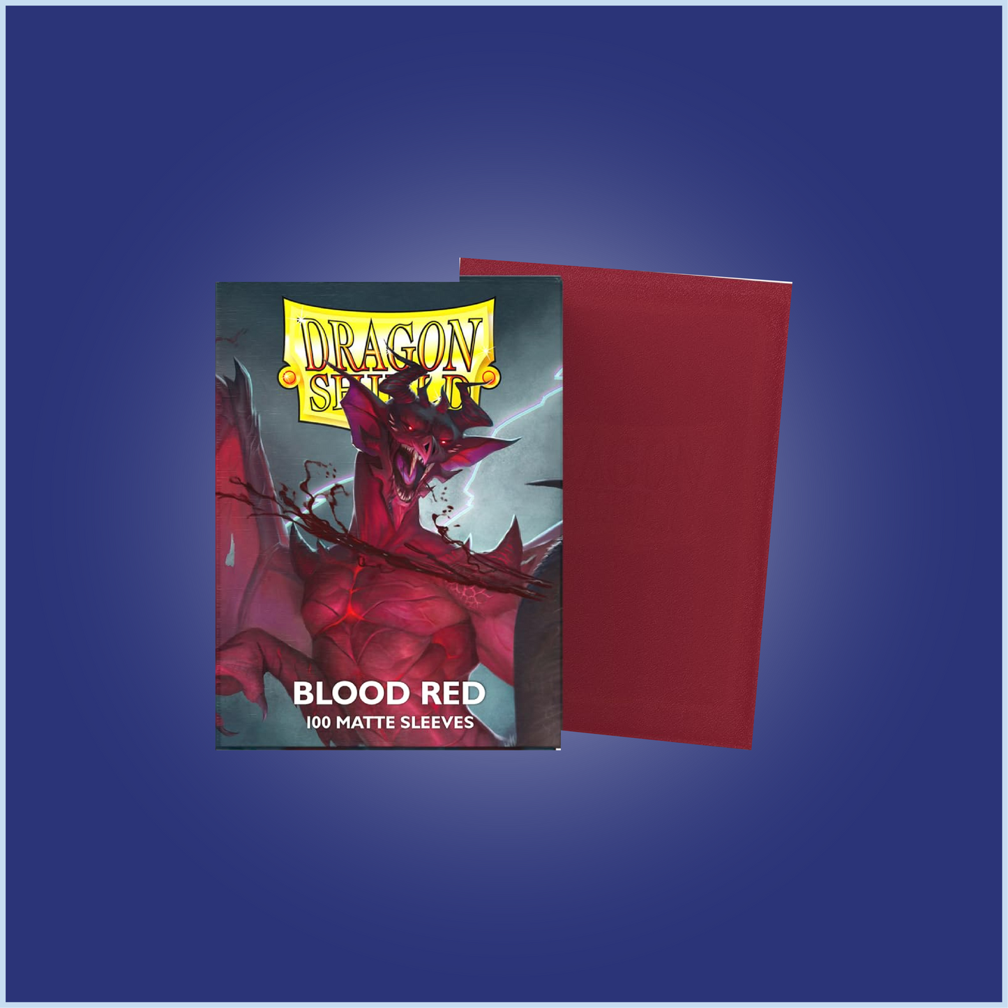 Dragon Shield: Sleeves – Matte – Blood Red