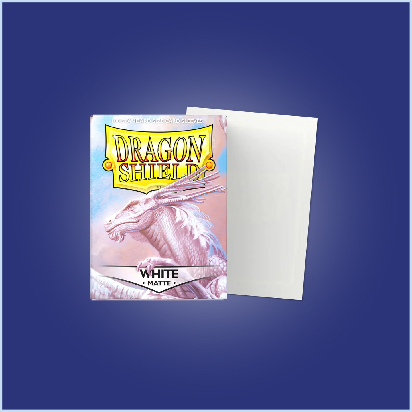 Dragon Shield: Sleeves – Matte – White