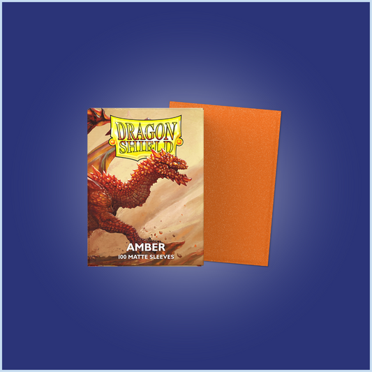 Dragon Shield: Sleeves – Matte – Amber