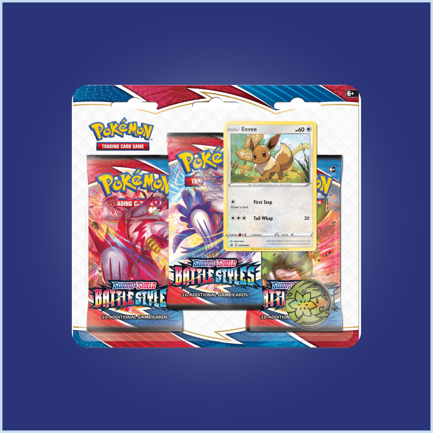 Pokemon Battle Styles 3 Pack Blister