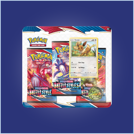 Pokemon Battle Styles 3 Pack Blister