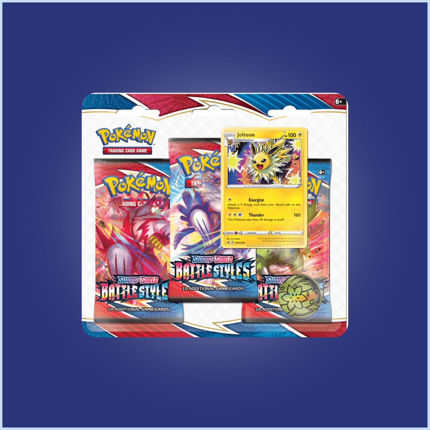 Pokemon Battle Styles 3 Pack Blister