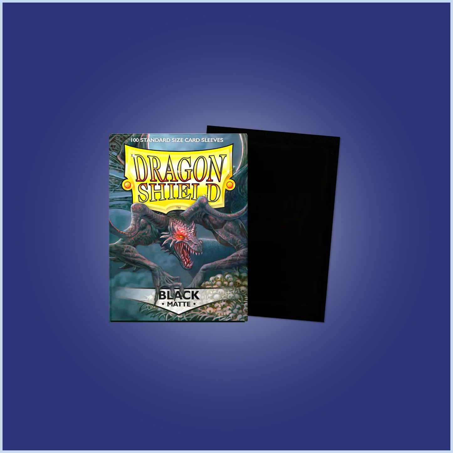 Dragon Shield: Sleeves – Matte – Black