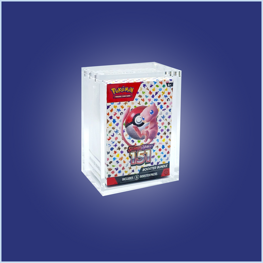 Pokemon Booster Box Magnetic Acrylic Case (AC PK Bundle)
