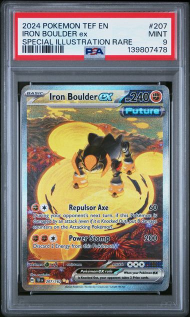 [PSA 9]  #207/162 IRON BOULDER ex SIR #139807478