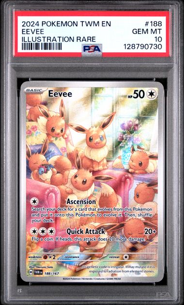 [PSA 10]TWILIGHT MASQUERADE #188/167 EEVEE #128790730