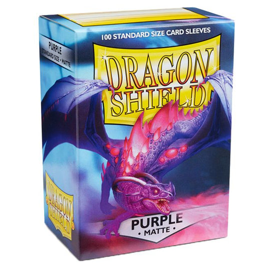 Dragon Shield: Sleeves – Matte – Purple