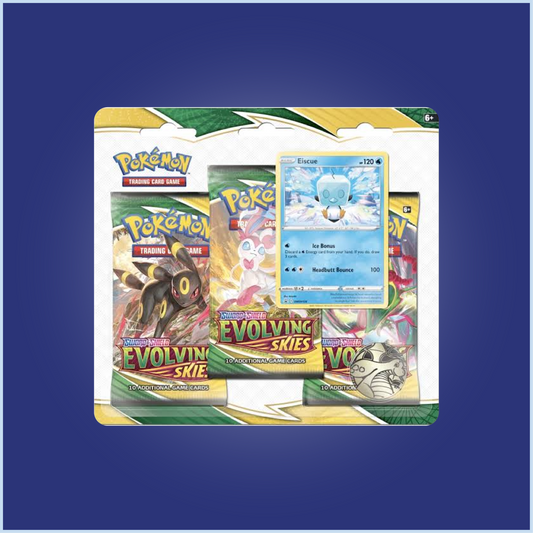 Pokemon TCG: Sword & Shield Evolving Skies 3 Pack Blister