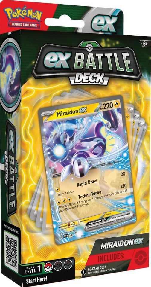 POKÉMON TCG Victini & Miraidon ex Battle Deck