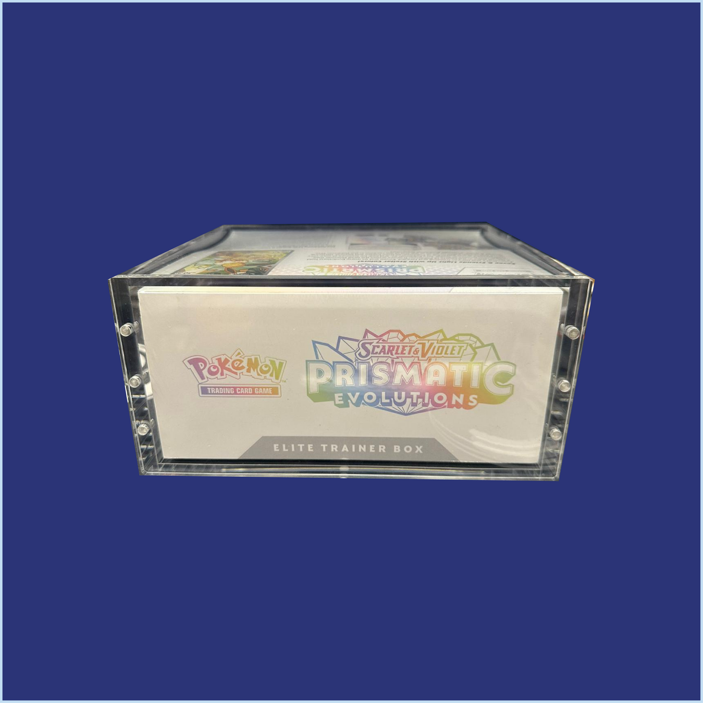 Pokemon Elite Trainer Box Case Magnetic Acrylic Case (AC ETB)