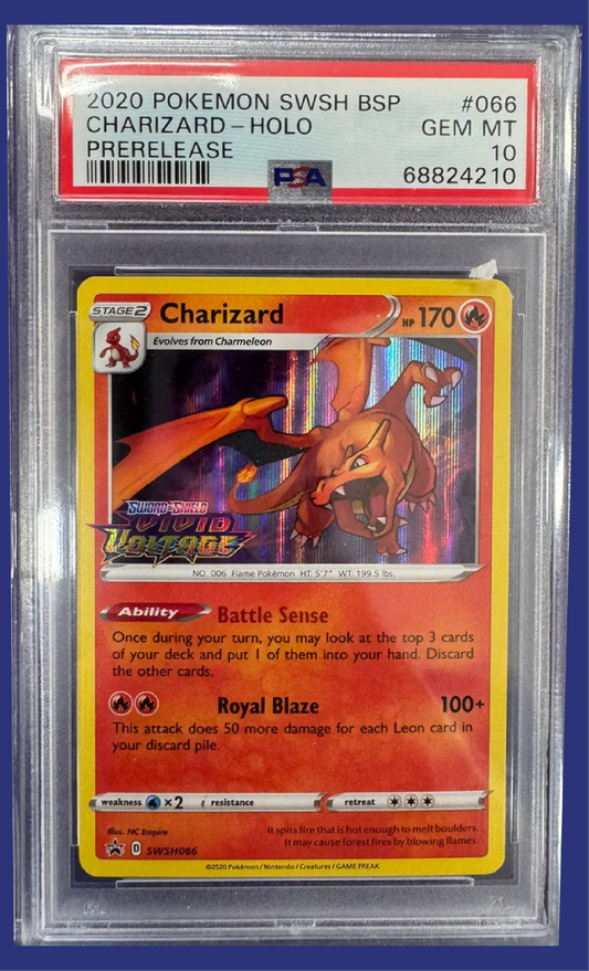 [PSA 10] SWSH BLACK STAR PROMO #066 CHARIZARD-HOLO PRERELEASE #68824210