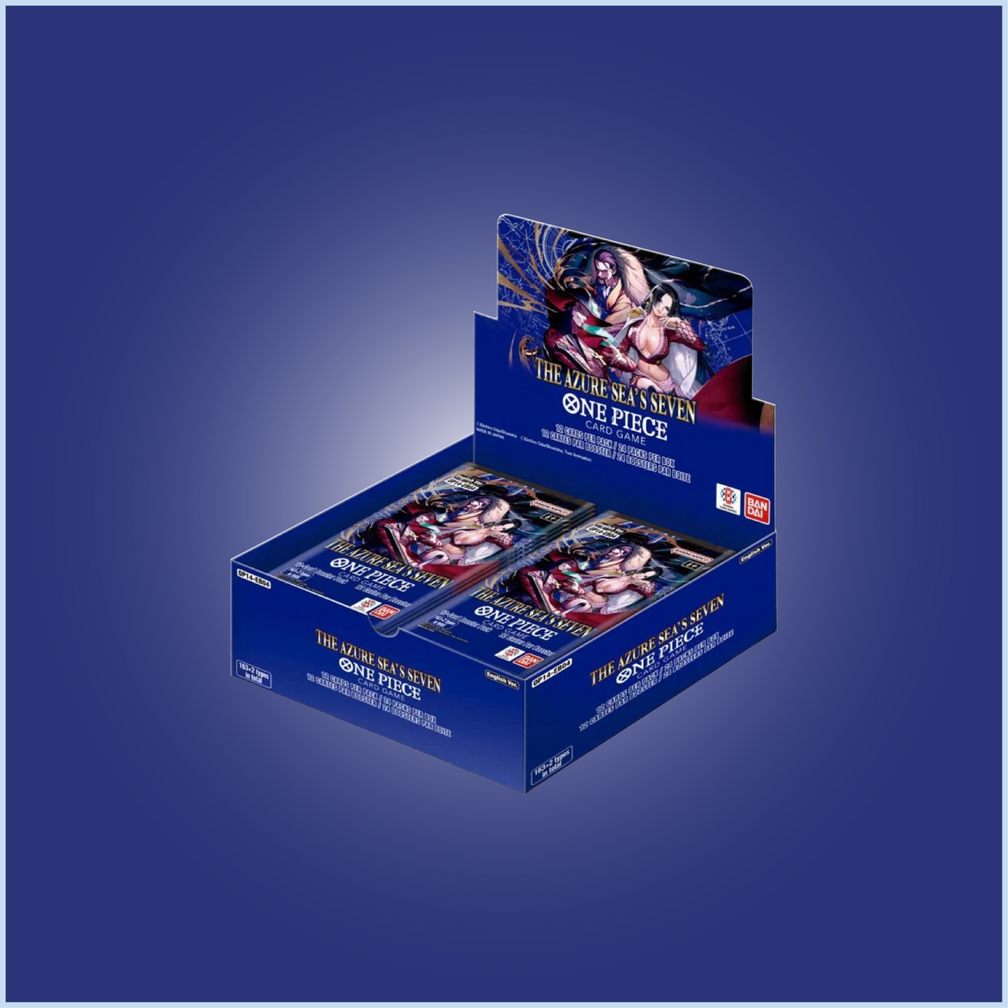 One Piece CG - OP14 The Azure Sea's Seven Booster Box - Sealed ENGLISH