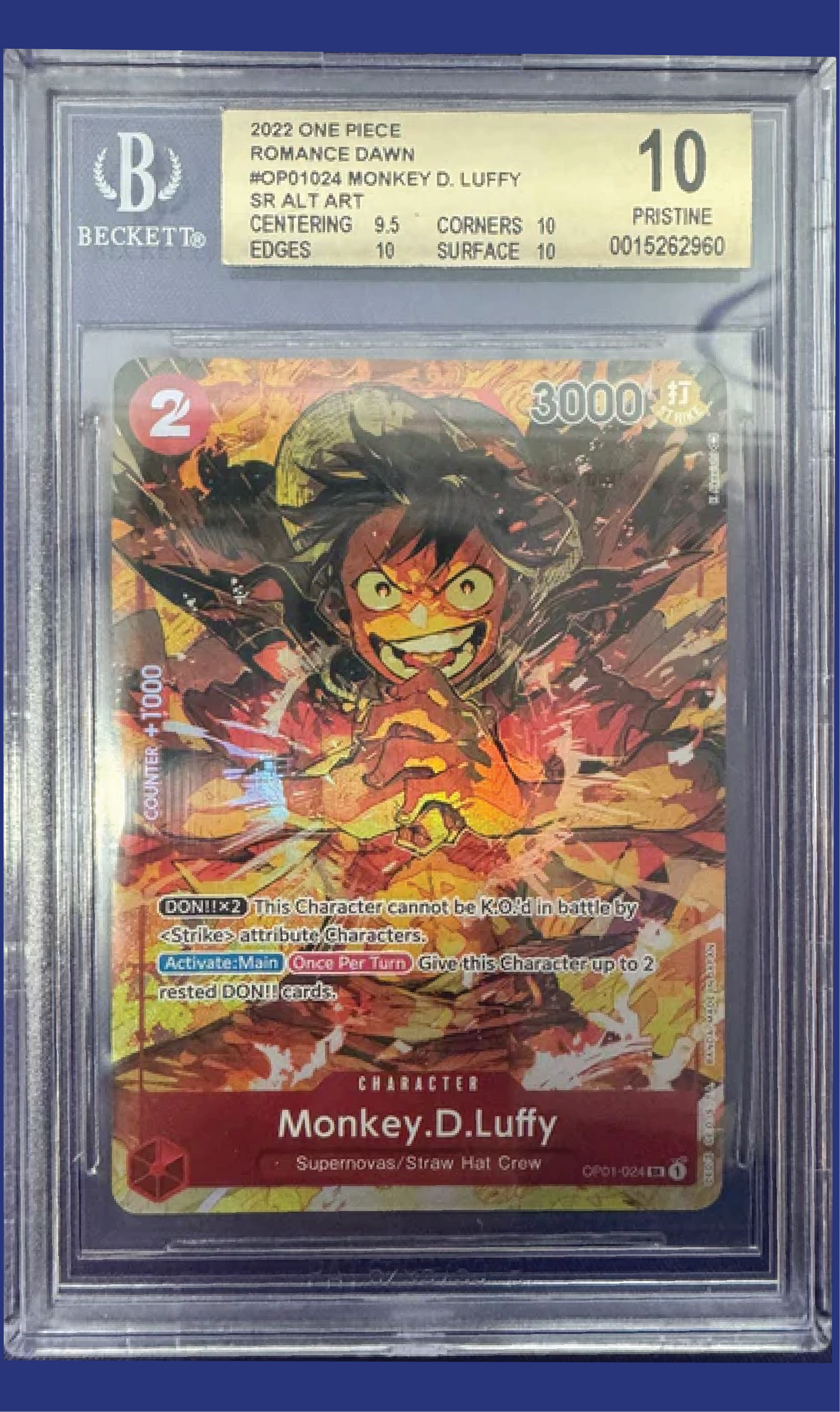 [BGS] Monkey.D. LUFFY ALT ART OP01 -024 #0015262960