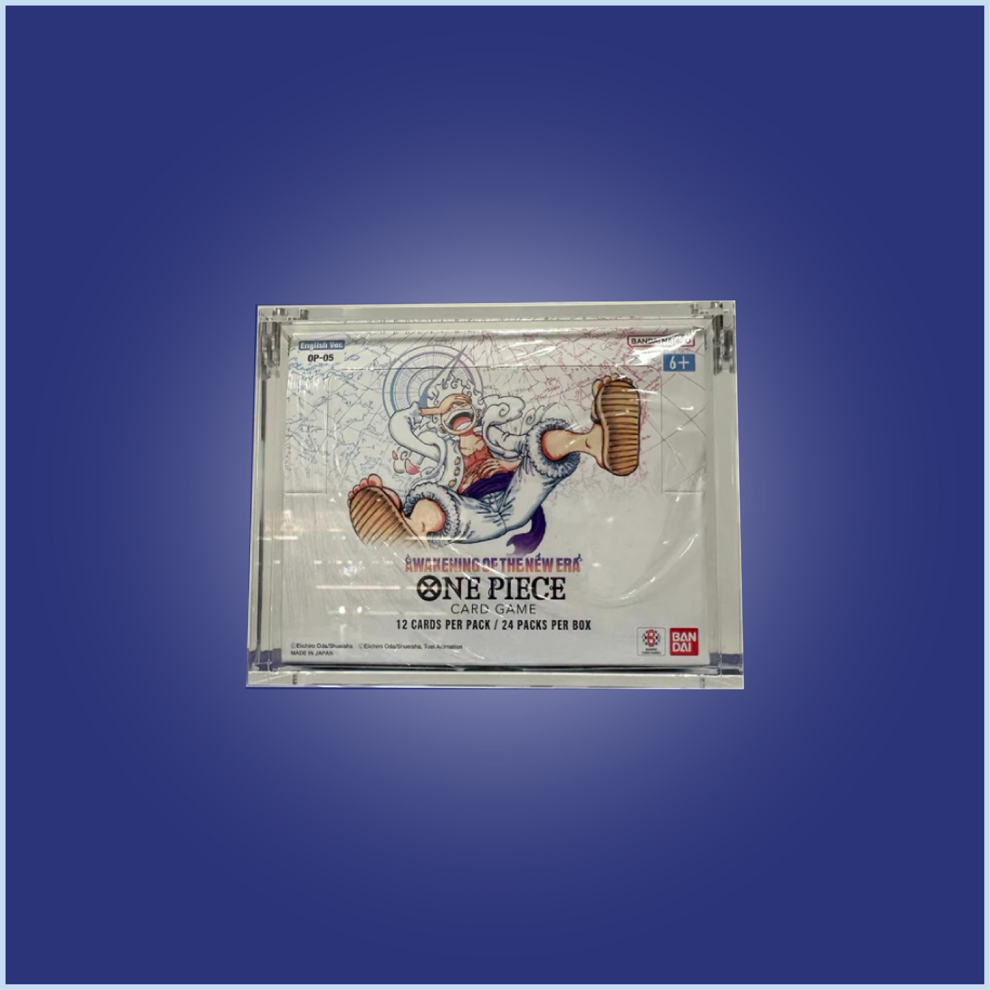 One Piece  Booster Box Acrylic Case Fits OP 4 To OP 14 (AC OP)