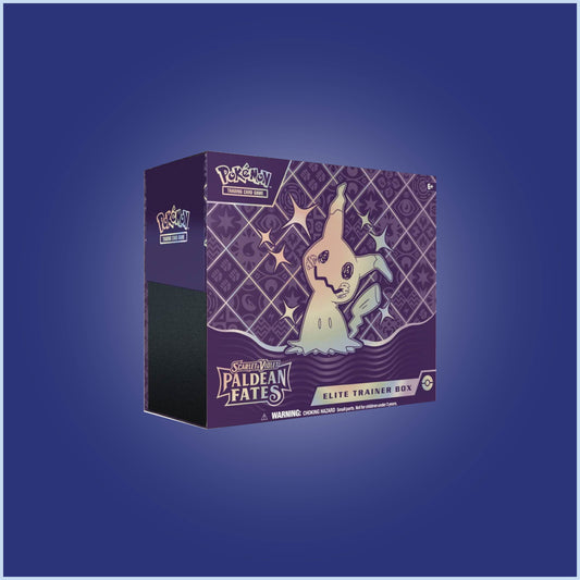 POKÉMON TCG Scarlet & Violet 4.5 Paldean Fates Elite Trainer Box