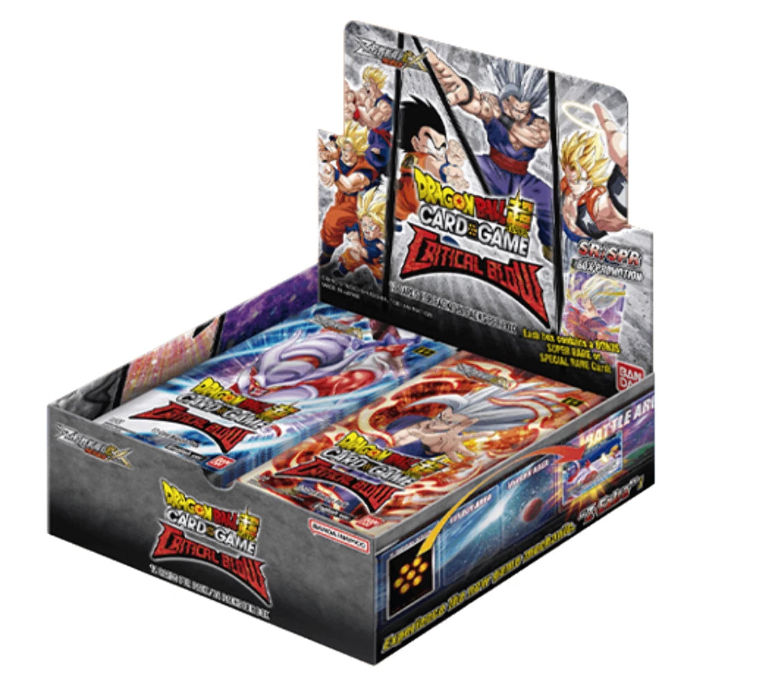 Dragon Ball Super Card Game: Zenkai Series – Booster Display: Critical Blow [B22] (001)