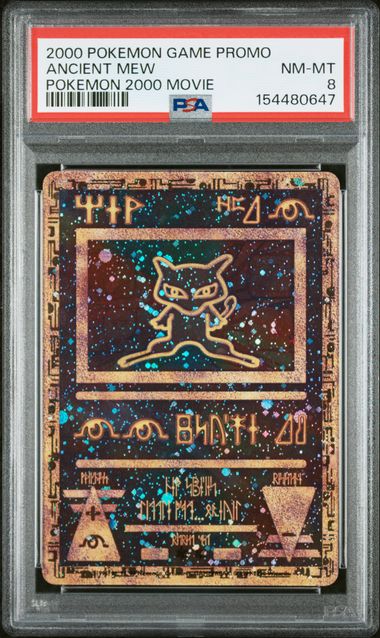 [PSA 8] 2000 POKEMON GAME MOVIE ANCIENT MEW POKEMON 2000 MOVIE #154480647