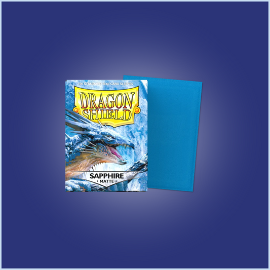 Dragon Shield: Sleeves – Matte – Sapphire