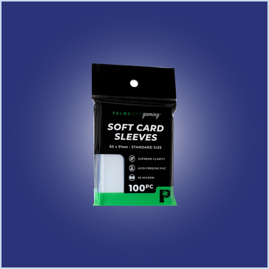 Palms Off Soft Card Penny Sleeves - Standard Size - 100pc
