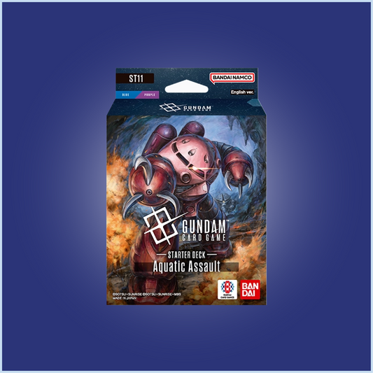 Gundam Card Game: Starter Deck Display – Aquatic Assault [ST11] [Pre-Order]