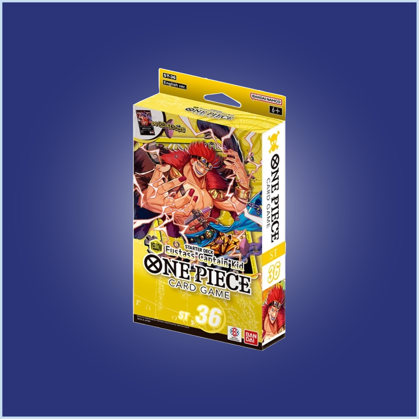 One Piece Card Game: Starter Deck Display Eustass "Captain" Kid [ST-36]