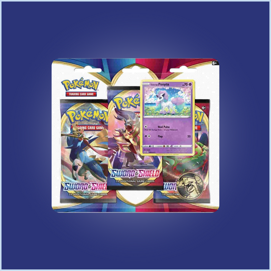 Sword & Shield 3 Pack Blister Sword & Shield Base Set