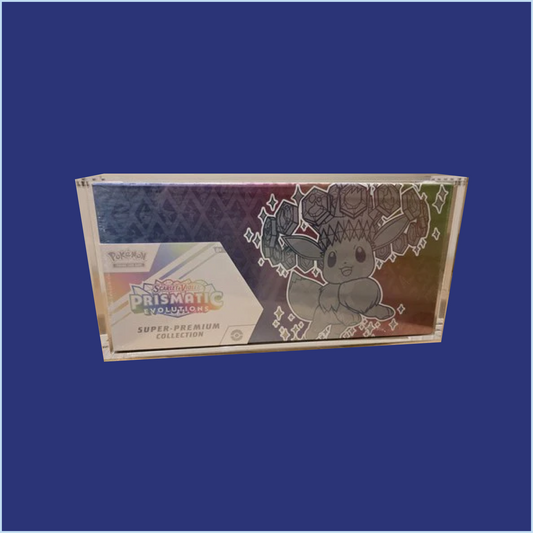 Pokemon Prismatic Evolutions Super Premium Collection Magnetic Acrylic Case (AC SPC)