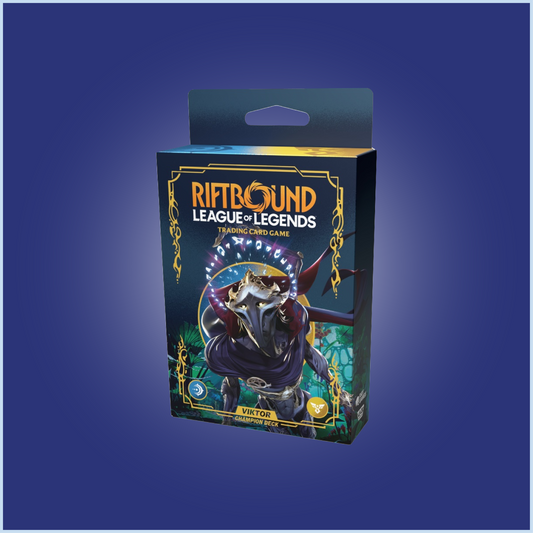 Riftbound: League of Legends TCG – Champion Deck Display – Origins: Viktor