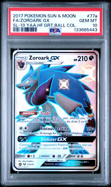 [PSA 10]  #77a/73 FA/ZOROARK GX SL-19 #133685443